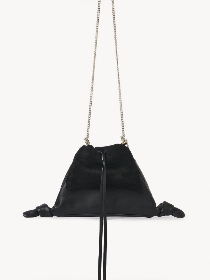 Bolsas Mini Chloe Arlène Pouch Pretas | CHE-SR13738