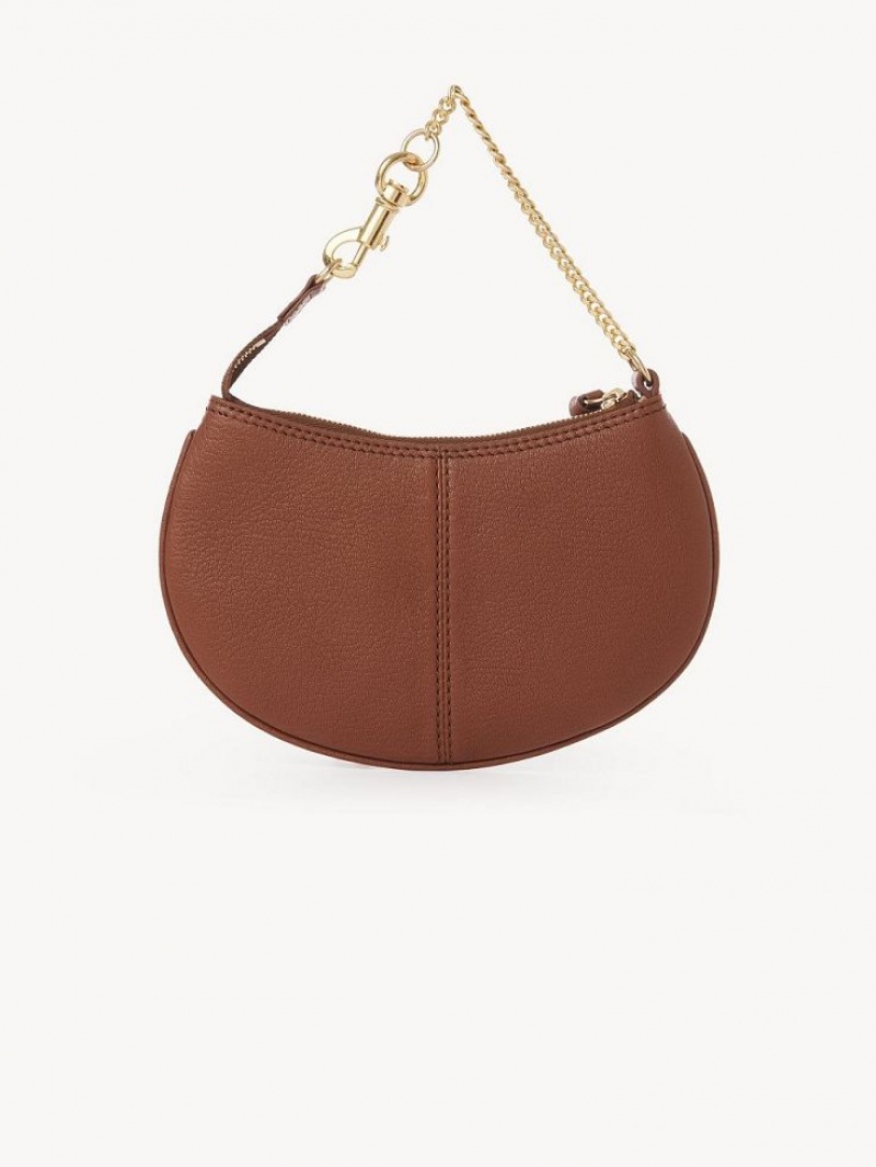 Bolsas Mini Chloe Hana Clutch Marrom | CHE-SR14768