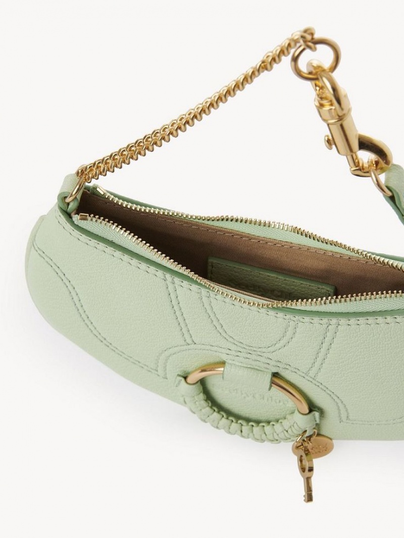 Bolsas Mini Chloe Hana Clutch Verdes | CHE-SR14770