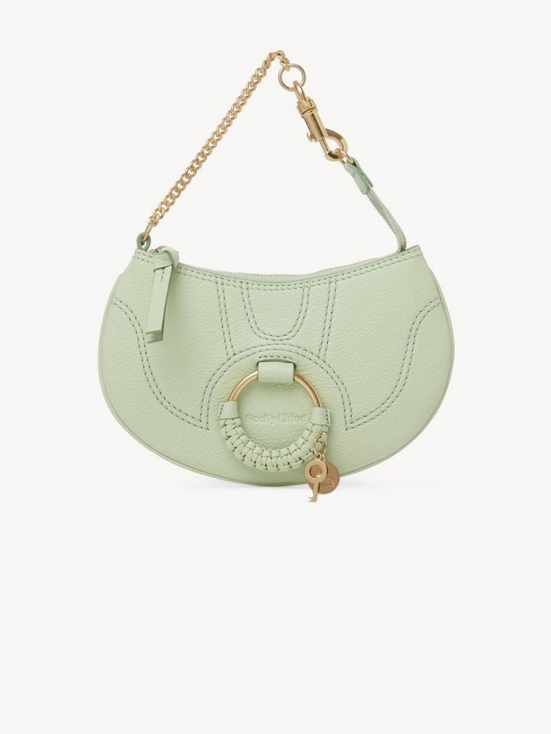 Bolsas Mini Chloe Hana Clutch Verdes | CHE-SR14770