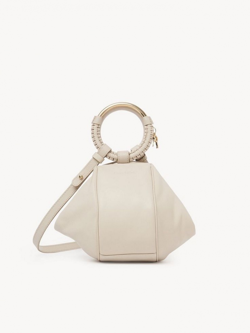 Bolsas Mini Chloe Hana Wristlet Bege | CHE-SR14774