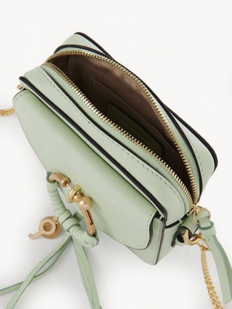 Bolsas Mini Chloe Joan Camera Verdes | CHE-SR14782