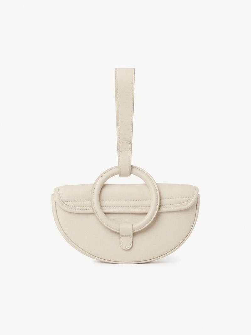 Bolsas Mini Chloe Mara Half Moon Bege | CHE-SR14755