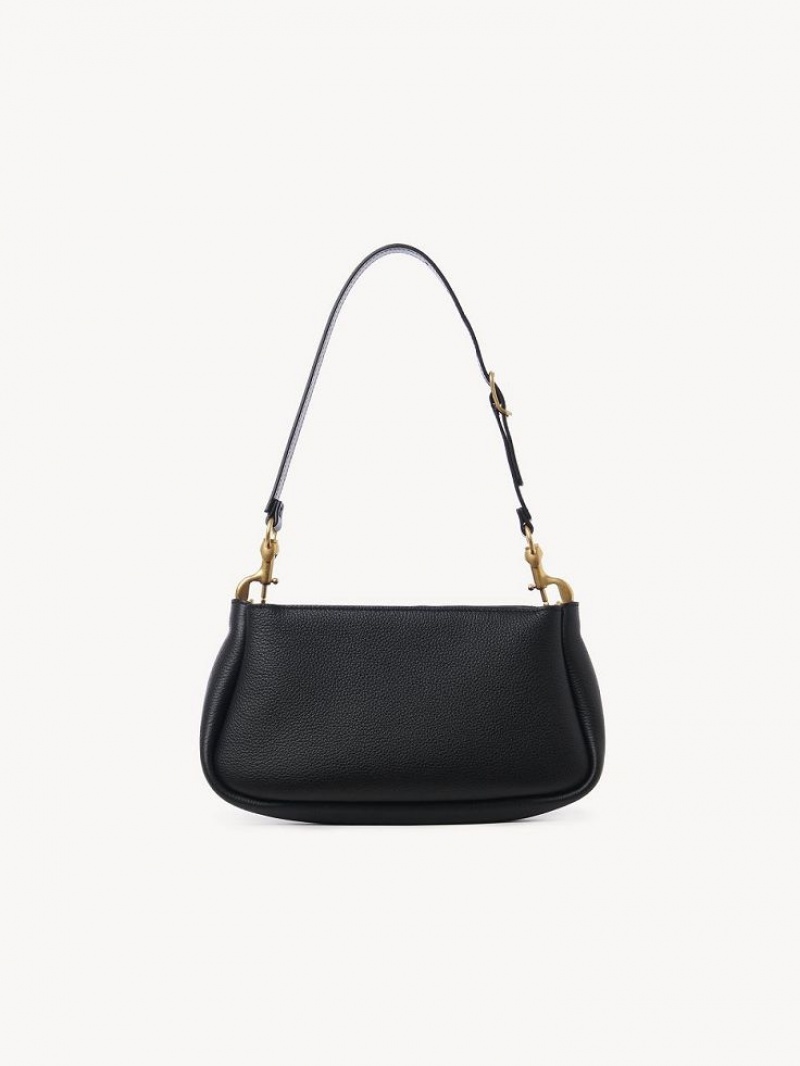 Bolsas Mini Chloe Marcie Small Clutch Pretas | CHE-SR13671