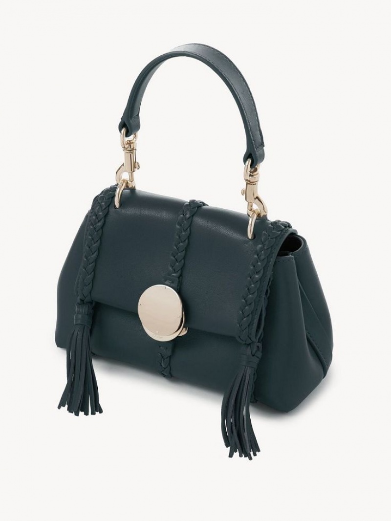 Bolsas Mini Chloe Penelope Soft Shoulder Turquesa Verdes | CHE-SR13682