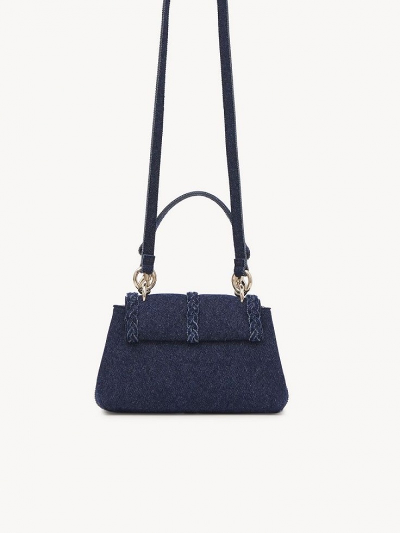 Bolsas Mini Chloe Penelope Soft Shoulder Azuis | CHE-SR13705