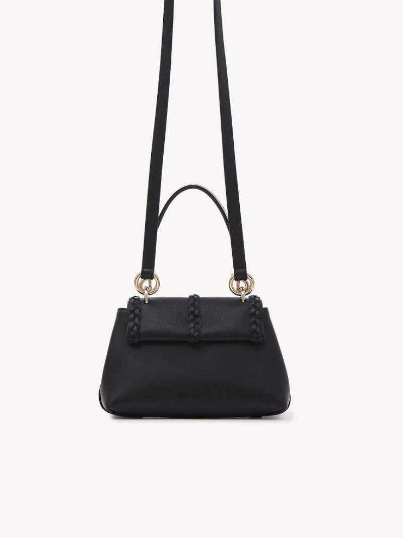 Bolsas Mini Chloe Penelope Soft Shoulder Pretas | CHE-SR13706