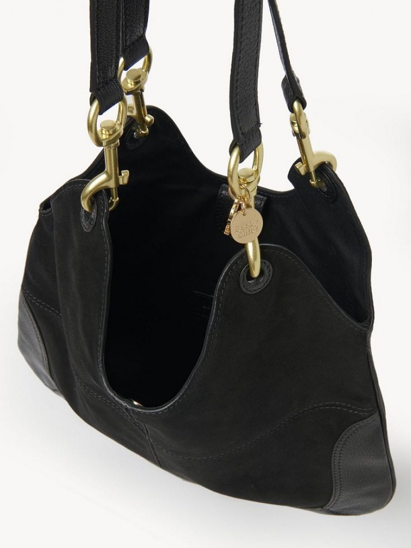 Bolsas Tote Chloe Hana Pretas | CHE-SR14711