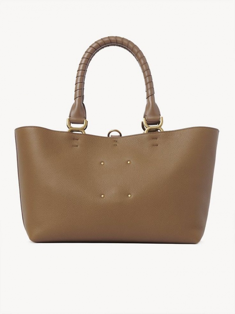 Bolsas Tote Chloe Marcie Small Bege | CHE-SR13335