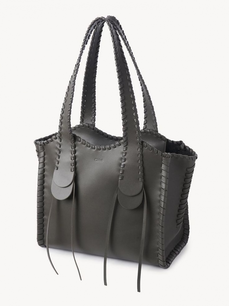 Bolsas Tote Chloe Medium Mony Cinzentas | CHE-SR13399