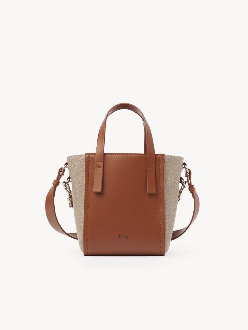 Bolsas Tote Chloe Sense Small Marrom | CHE-SR13285