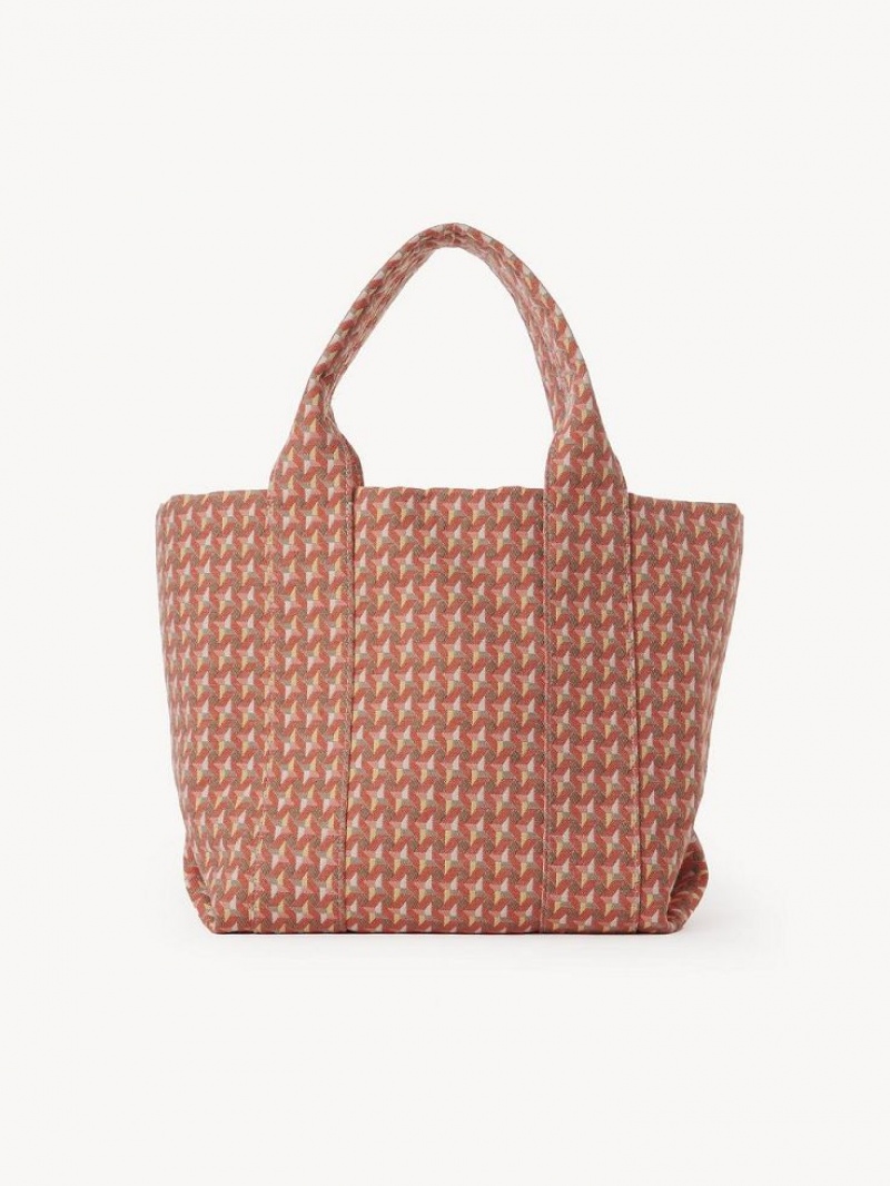 Bolsas Tote Chloe Small Laetizia Laranja | CHE-SR14702