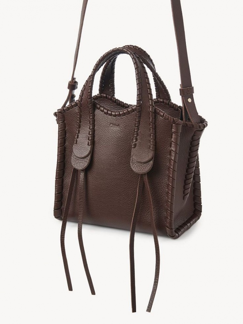 Bolsas Tote Chloe Small Mony Chocolate | CHE-SR13379