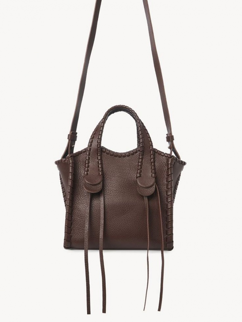 Bolsas Tote Chloe Small Mony Chocolate | CHE-SR13379