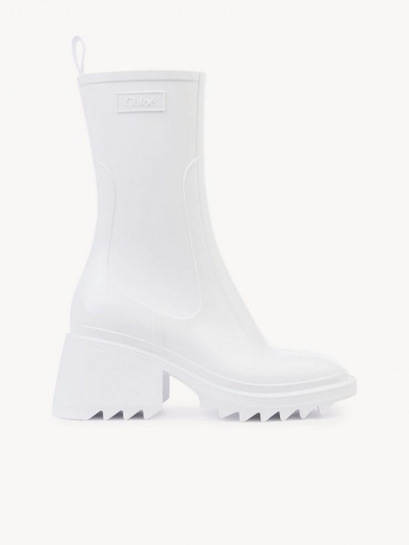 Botas Chloe Betty Rain Branco | CHE-SR14215