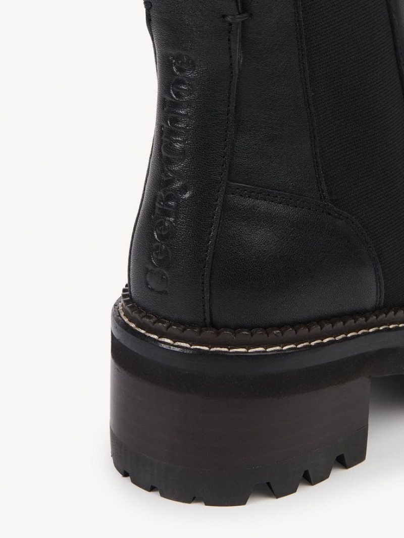 Botas Chloe Mallory Chelsea Pretas | CHE-SR14873