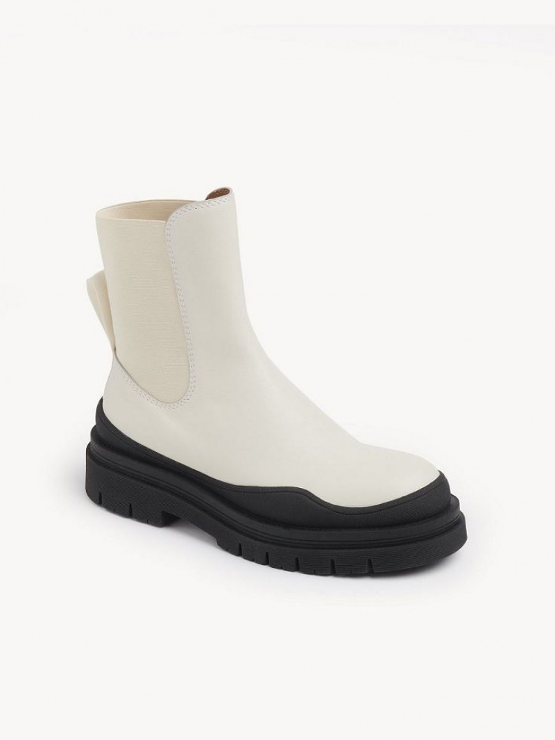 Botins Chloe Alli Branco | CHE-SR14880