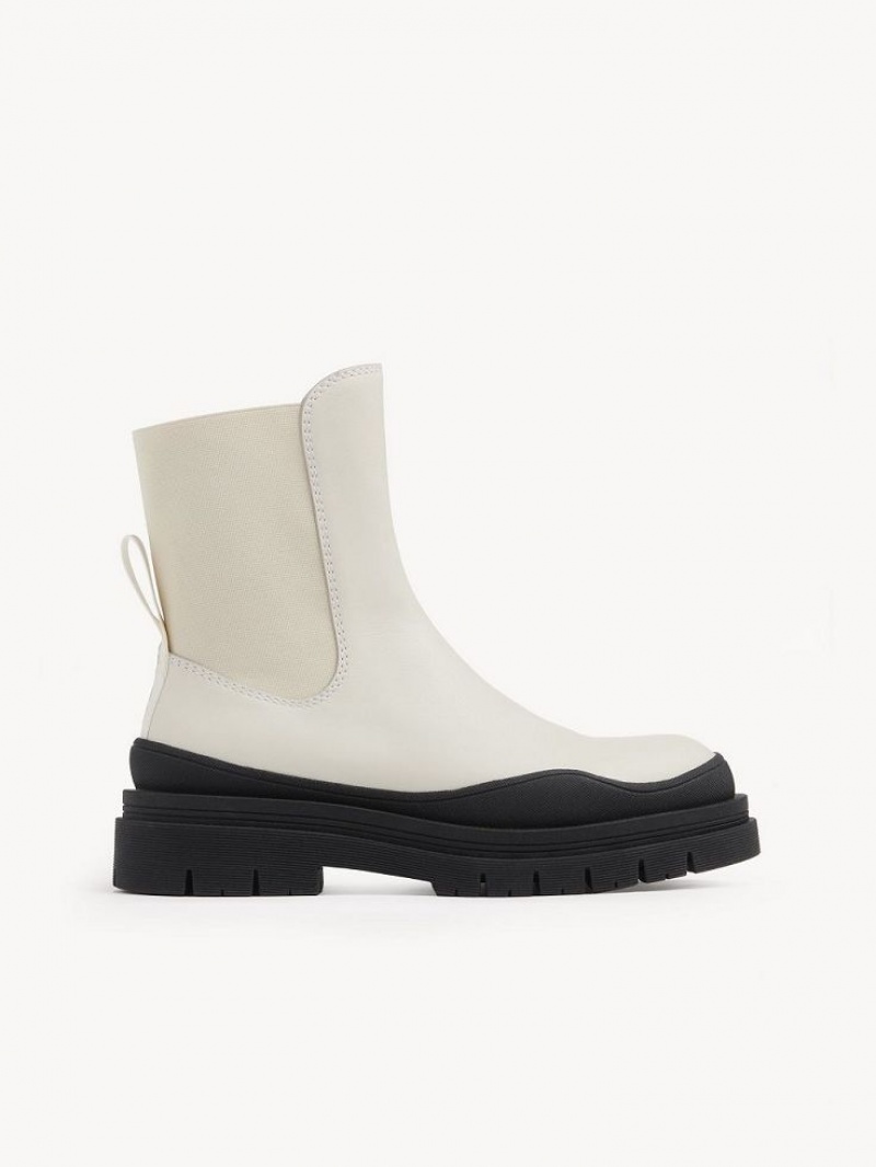 Botins Chloe Alli Branco | CHE-SR14880