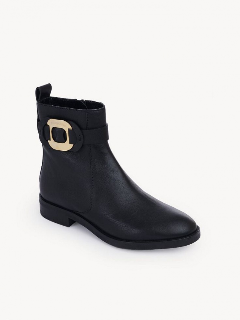 Botins Chloe Chany Pretas | CHE-SR14874