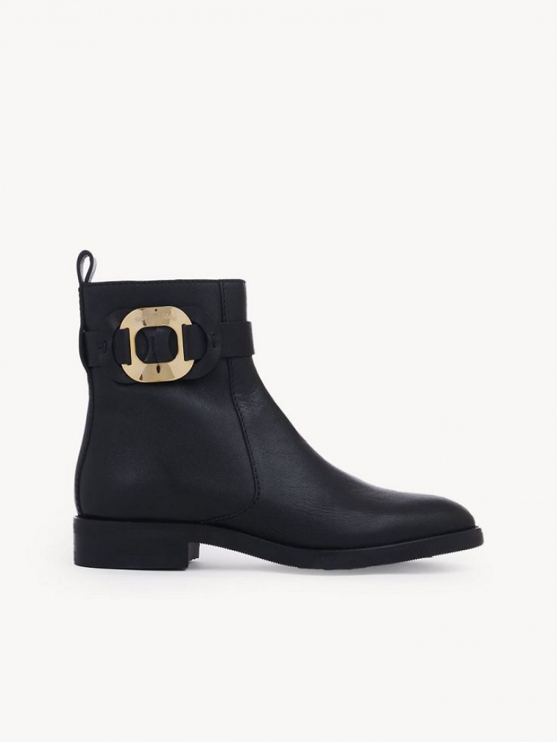 Botins Chloe Chany Pretas | CHE-SR14874