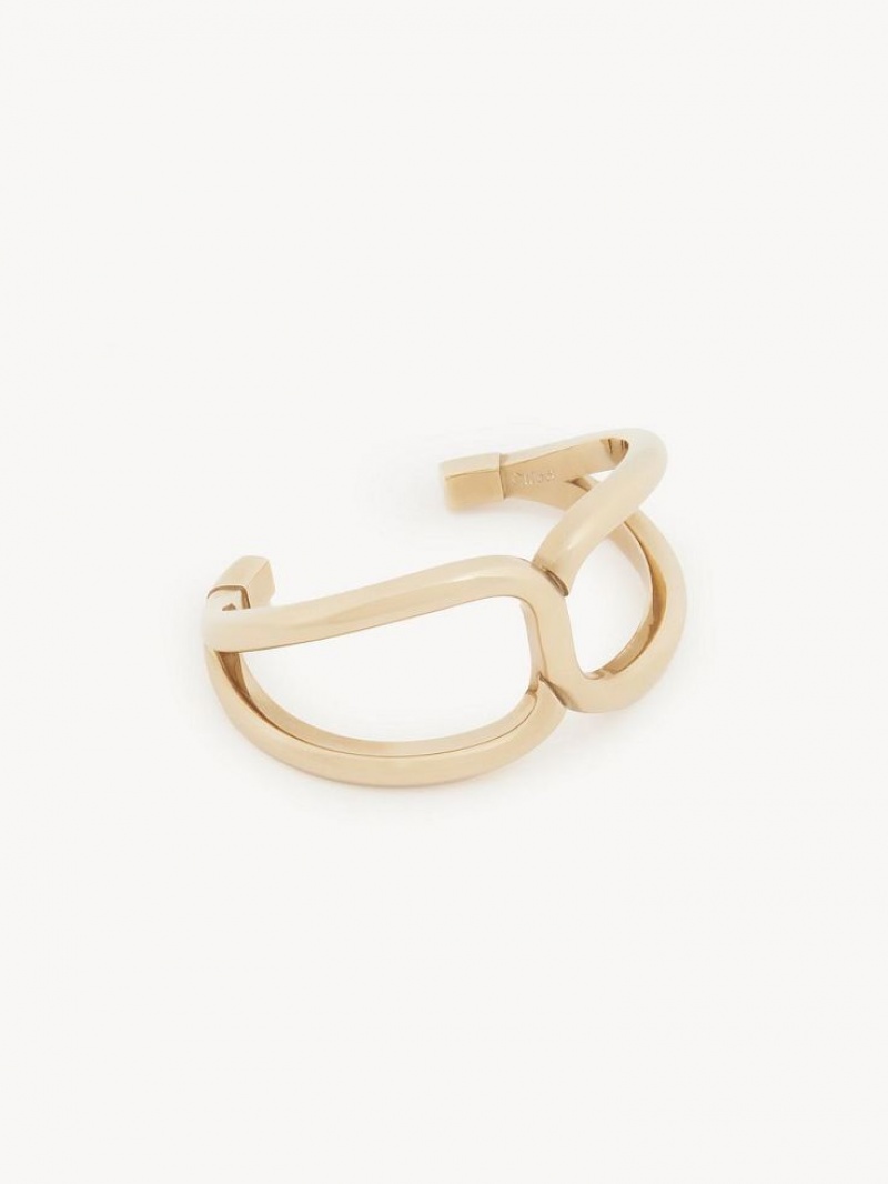 Braceletes Chloe Marcie Cuff Douradas | CHE-SR14464