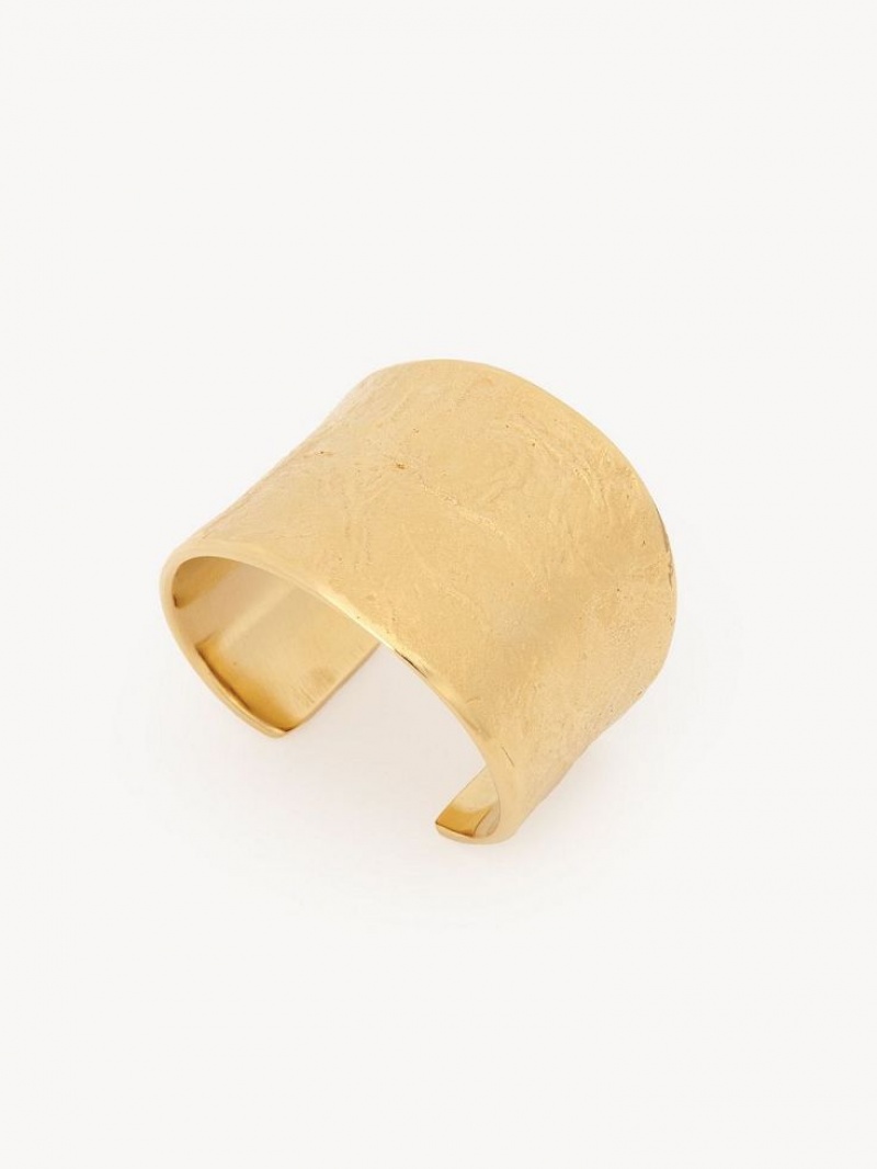 Braceletes Chloe Penelope Cuff Luz Douradas | CHE-SR14463