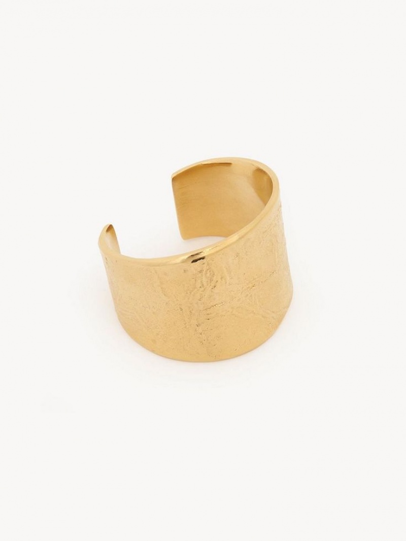 Braceletes Chloe Penelope Cuff Luz Douradas | CHE-SR14463