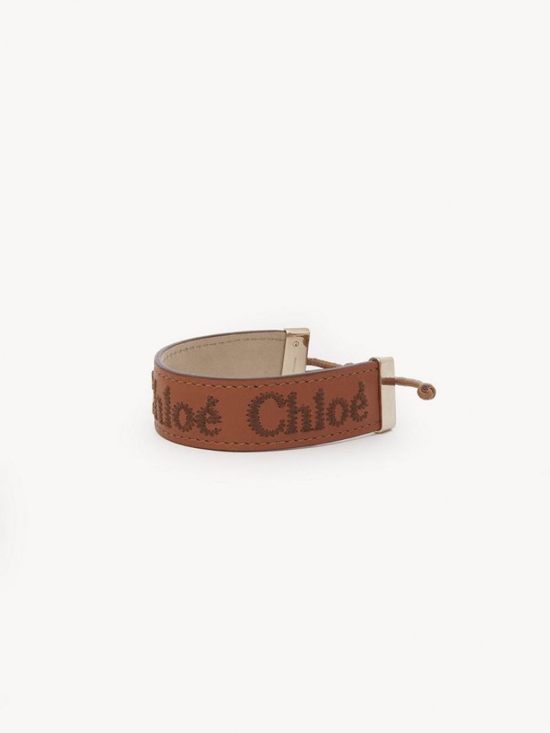 Braceletes Chloe Woody Marrom | CHE-SR14439