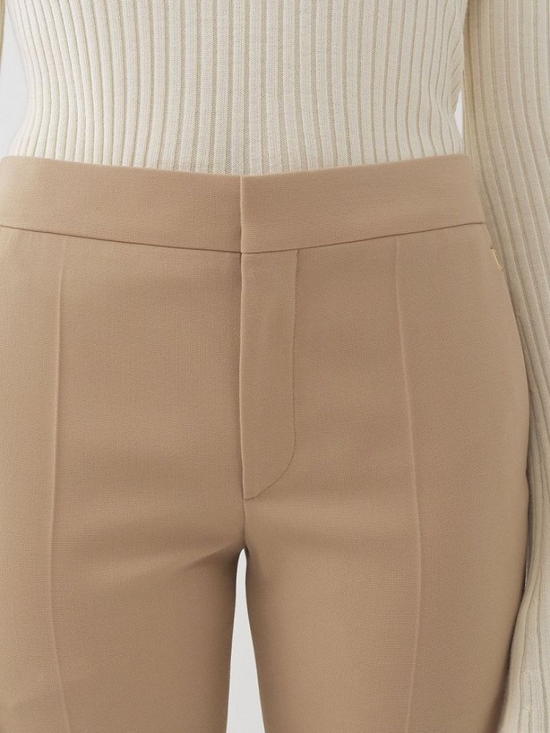 Calças Chloe Cropped Marrom | CHE-SR14000