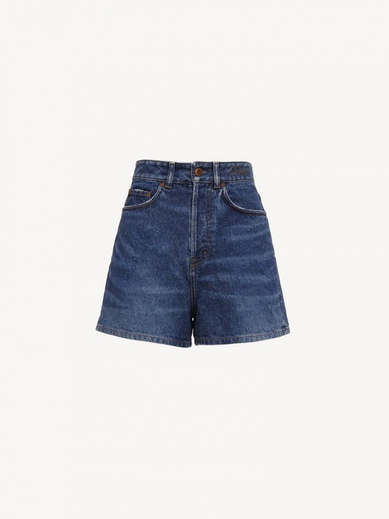 Calção Chloe Dukuno Denim Azuis | CHE-SR13979