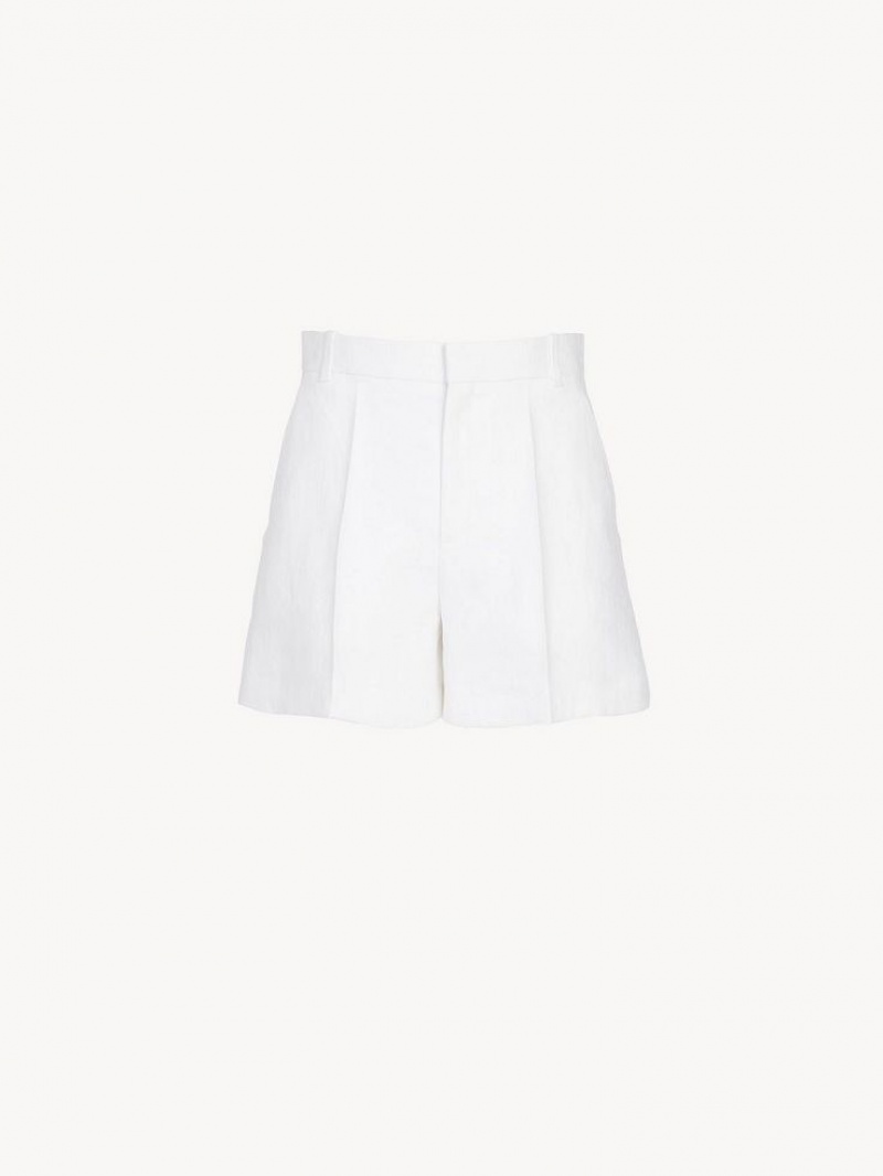 Calção Chloe Tailored Branco | CHE-SR14009