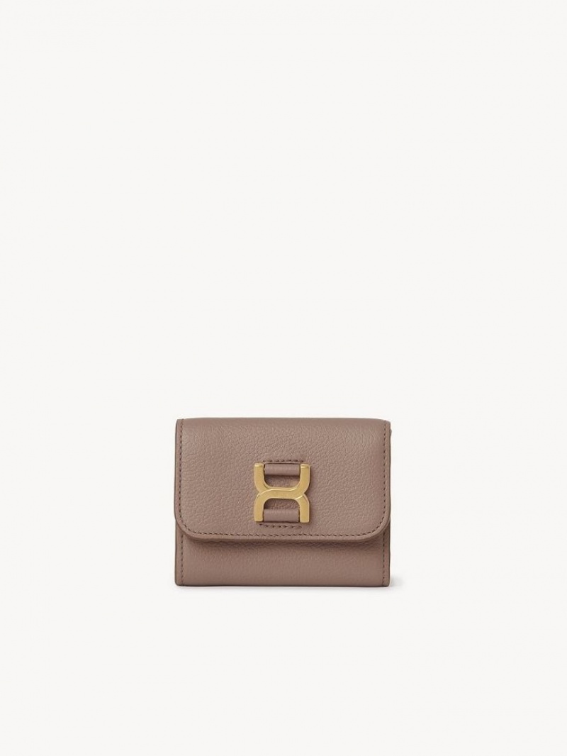 Carteiras Pequenas Chloe Marcie Small Tri-fold Marrom | CHE-SR14296