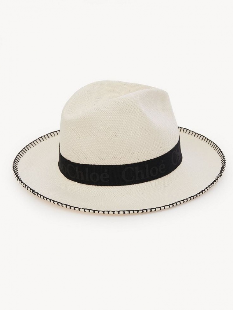 Chapeus Chloe Woody Panama Branco | CHE-SR14498