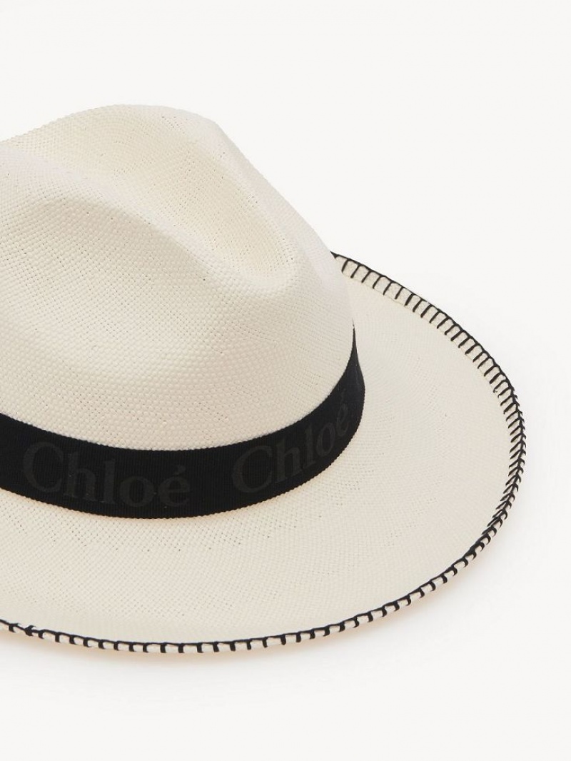 Chapeus Chloe Woody Panama Branco | CHE-SR14498