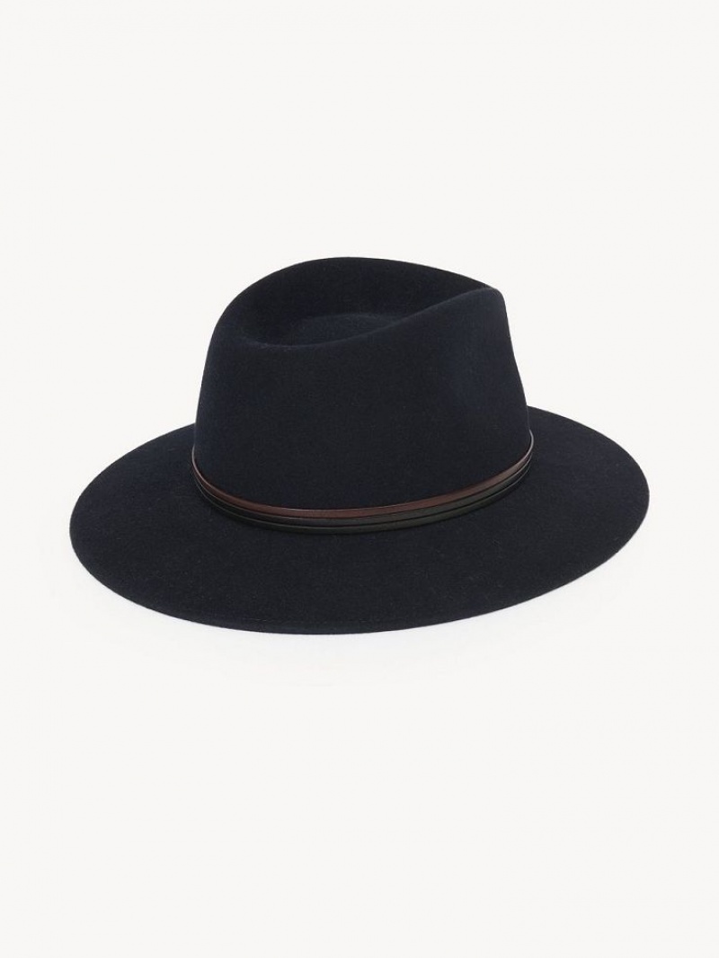 Chapeus Chloe X Borsalino Steph Azul Marinho | CHE-SR14471