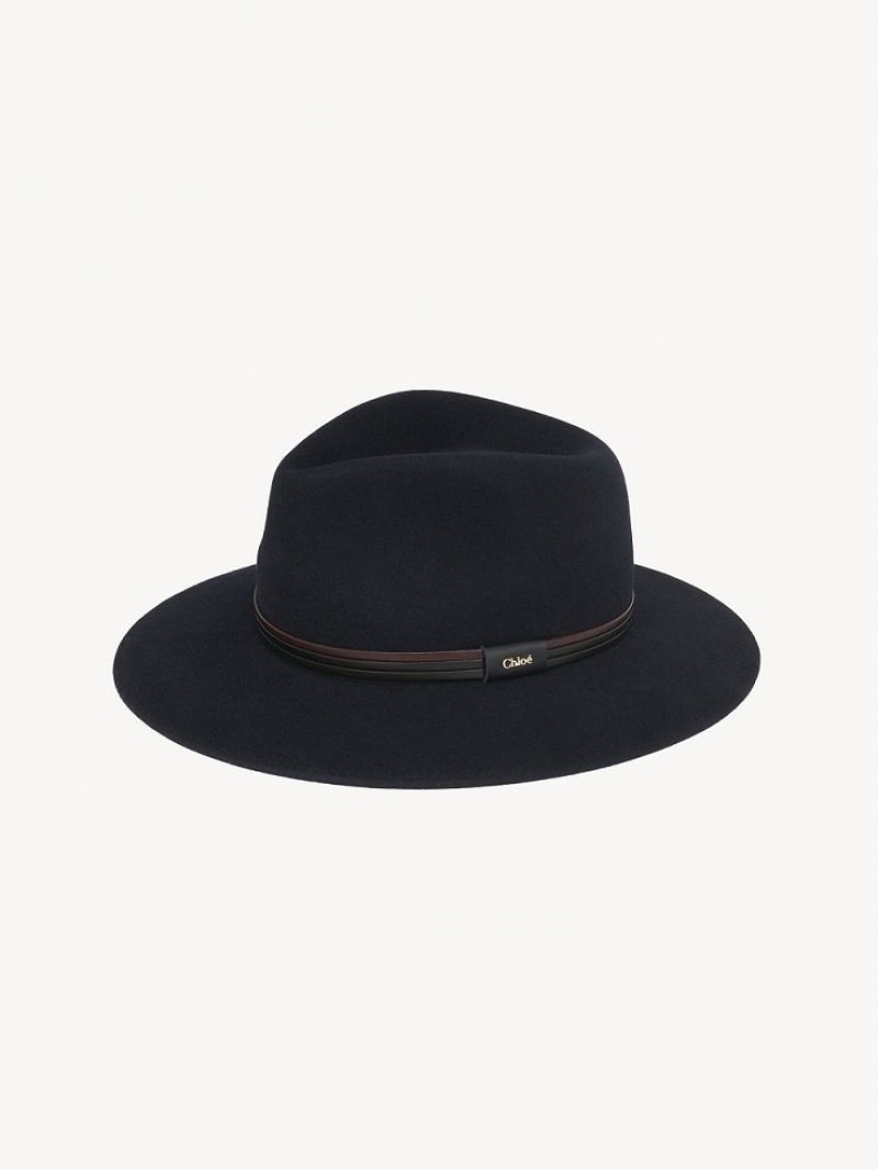 Chapeus Chloe X Borsalino Steph Azul Marinho | CHE-SR14471