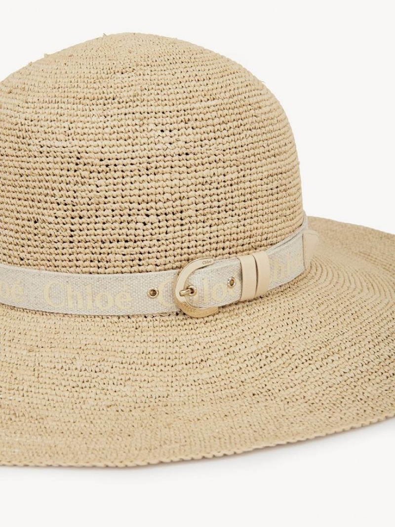 Chapeus Chloe X Borsalino Woody Bege | CHE-SR14496