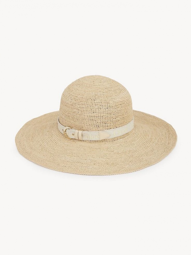 Chapeus Chloe X Borsalino Woody Bege | CHE-SR14496