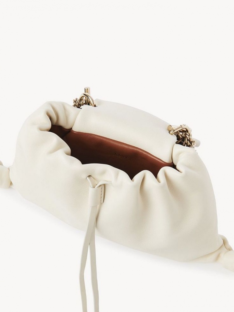 Clutch Chloe Arlène Branco Pretas | CHE-SR13748