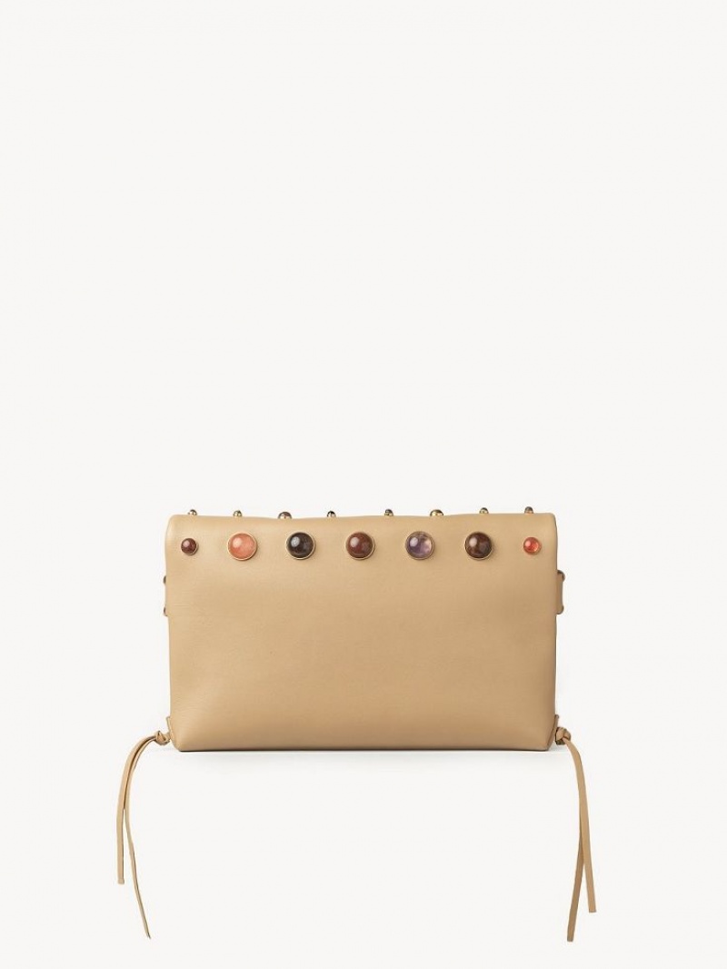 Clutch Chloe Mony Marrom | CHE-SR13751