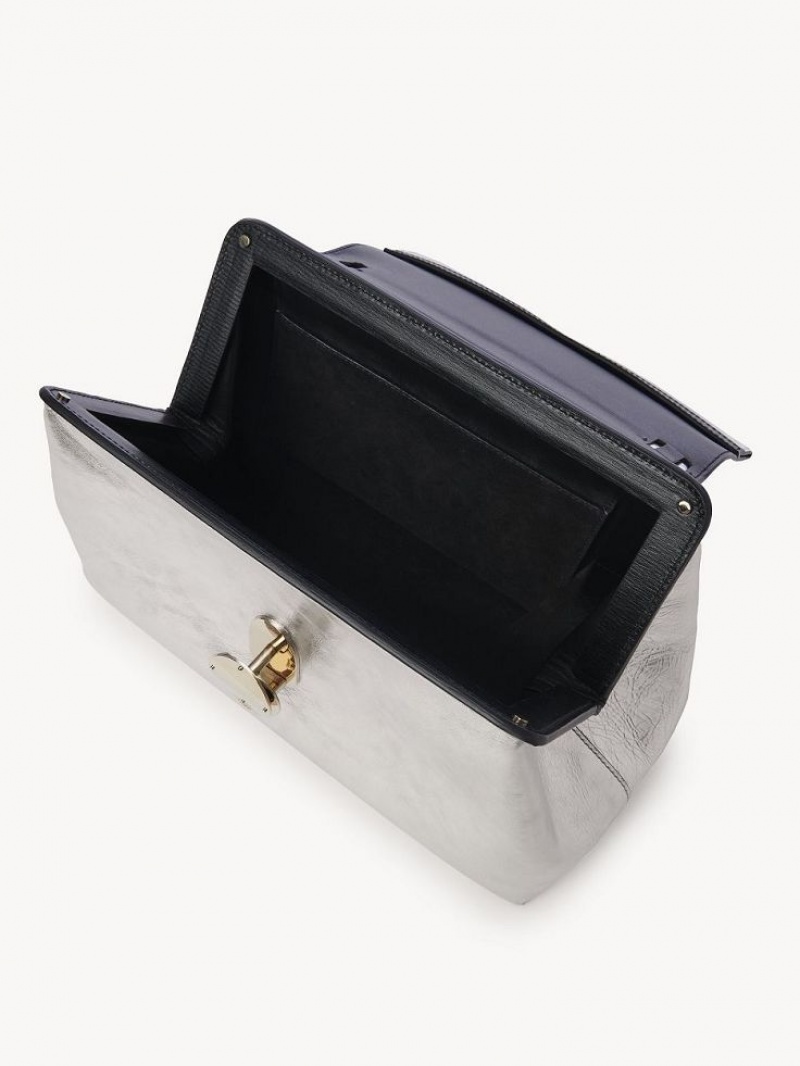 Clutch Chloe Penelope Prateadas | CHE-SR13754