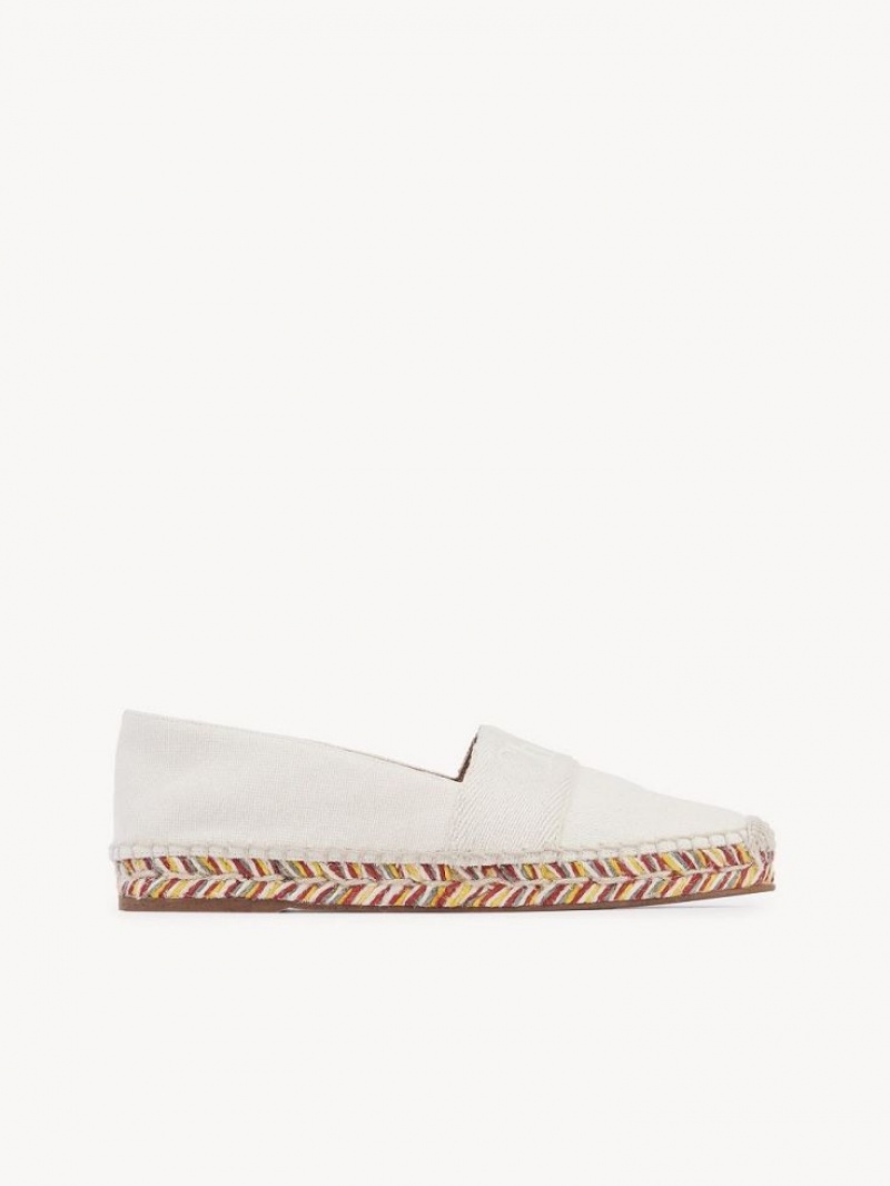 Espadrille Chloe Piia Flat Cinzentas | CHE-SR14154