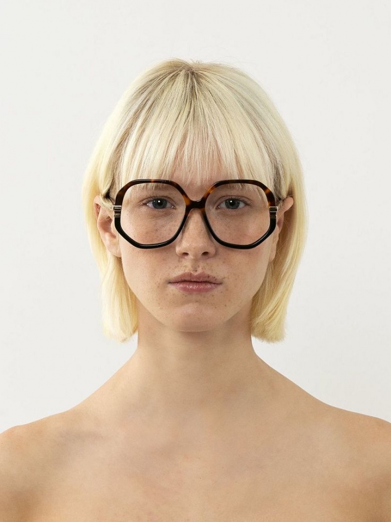 Eyeglasses Chloe West Havana | CHE-SR14584