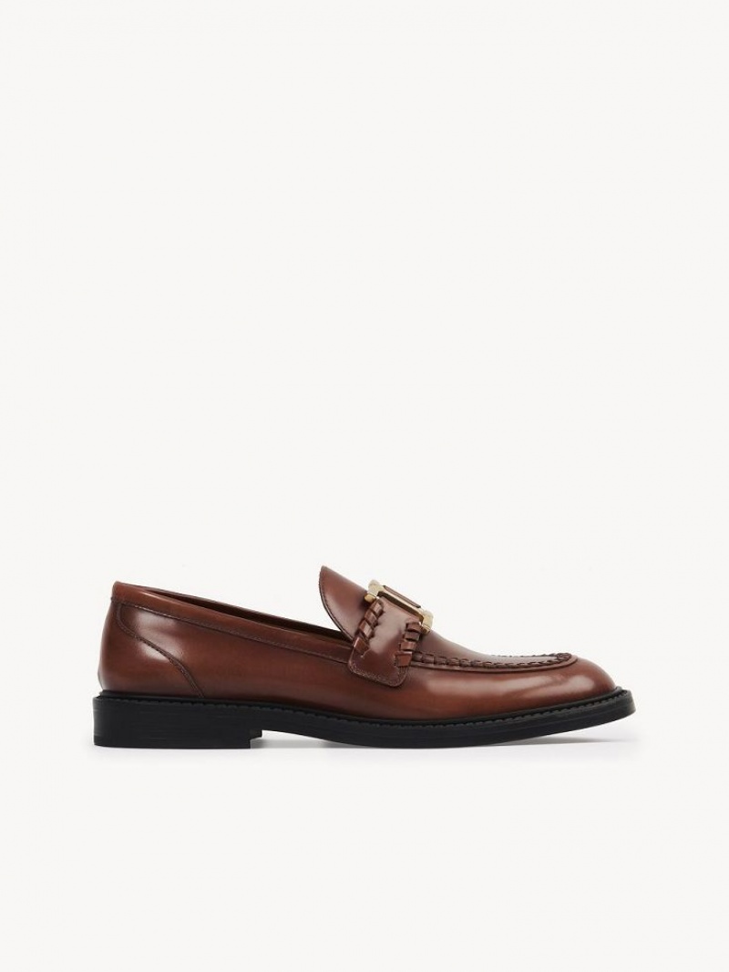 Loafer Chloe Marcie Marrom | CHE-SR14249