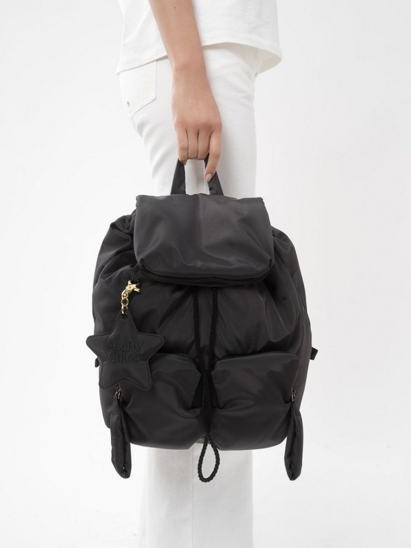 Mochilas Chloe Joy Rider Pretas | CHE-SR14788