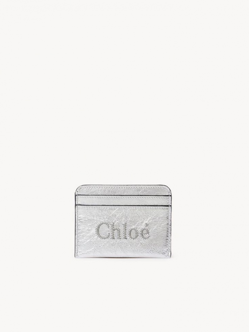 Porta Cartão Chloe Sense Prateadas | CHE-SR14311