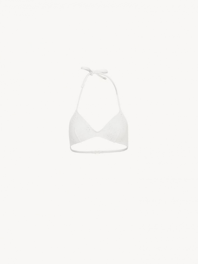 Roupa De Praia Chloe X Eres Papuasia Triangle Branco | CHE-SR14122