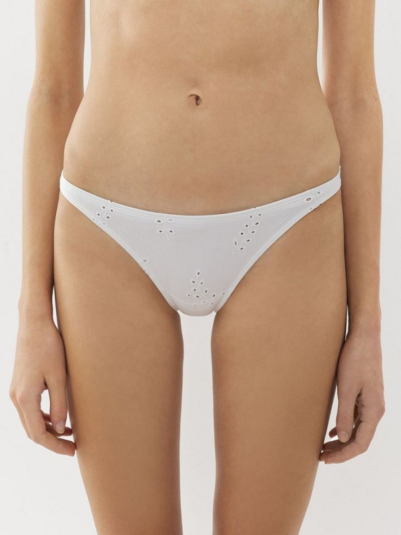 Roupa De Praia Chloe X Eres Peru Bikini Bottom Branco | CHE-SR14123