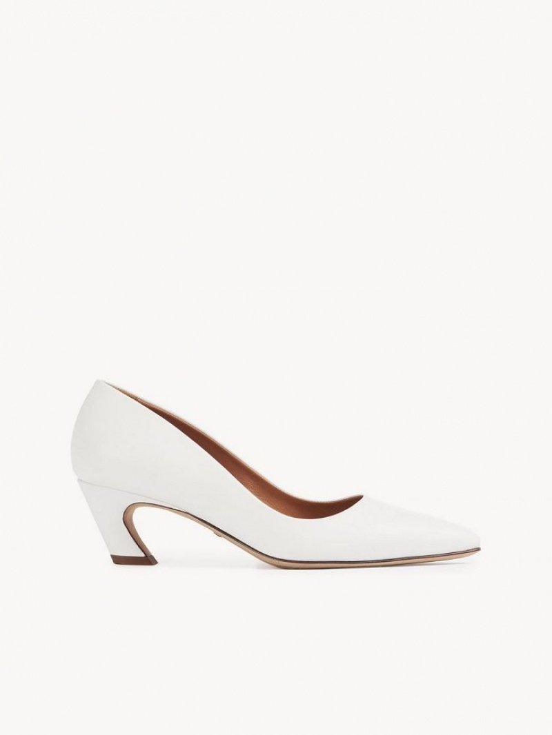 Saltos Chloe Oli Heel Branco | CHE-SR14256