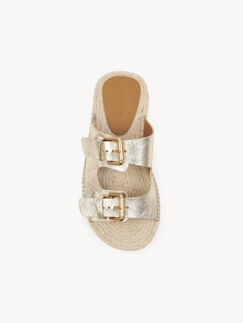 Sandálias Chloe Glyn Platform Espadrille Scarlatto | CHE-SR14831